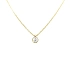 Gold Pendant with Diamond