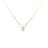 Gold Pendant with Diamond