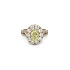 Gold Ring with Yellow Fancy Diamond