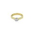 Gold Engagement Ring with Diamond