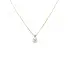 Gold Pendant with Diamond