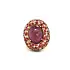 Gold Ring with Rubies and Diamonds