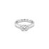 Gold Engagement Ring with Diamond