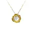 Gold Pendant with Diamonds