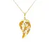 Gold Pendant with Diamonds Carrera y Carrera Hechizo Romance