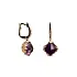 Gold Earrings with Amethyst Carrera y Carrera Eternal Lia