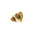 Gold Ring with Forest Topaz Carrera y Carrera