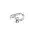 Gold Engagement Ring with Diamond