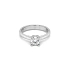 Gold Engagement Ring with Diamond