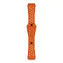 Tissot orange Sideral 20 mm rubber strap T852.048.86