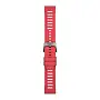 Red silicone strap Tissot 21 mm T852.049.243
