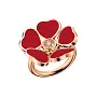 Gold Ring Chopard Happy Hearts Flower 82A085-5811