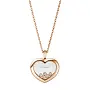 Gold Pendant Chopard Happy Diamonds 79A039-5001