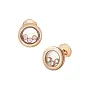 Gold Earrings Chopard Happy Diamonds 83A018-5001