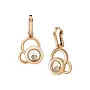 Gold Earrings Chopard Happy Diamonds 839769-5001