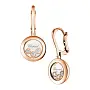 Gold Earrings Chopard Happy Diamonds 83A018-5301