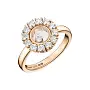 Gold Ring Chopard Happy Diamonds 82A609-5112
