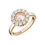 Gold Ring Chopard Happy Diamonds 82A609-5000