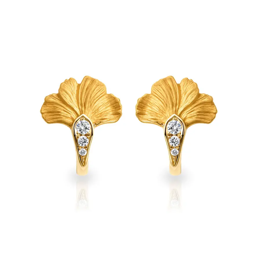 Earrings Sautoir Ginkgo Mini