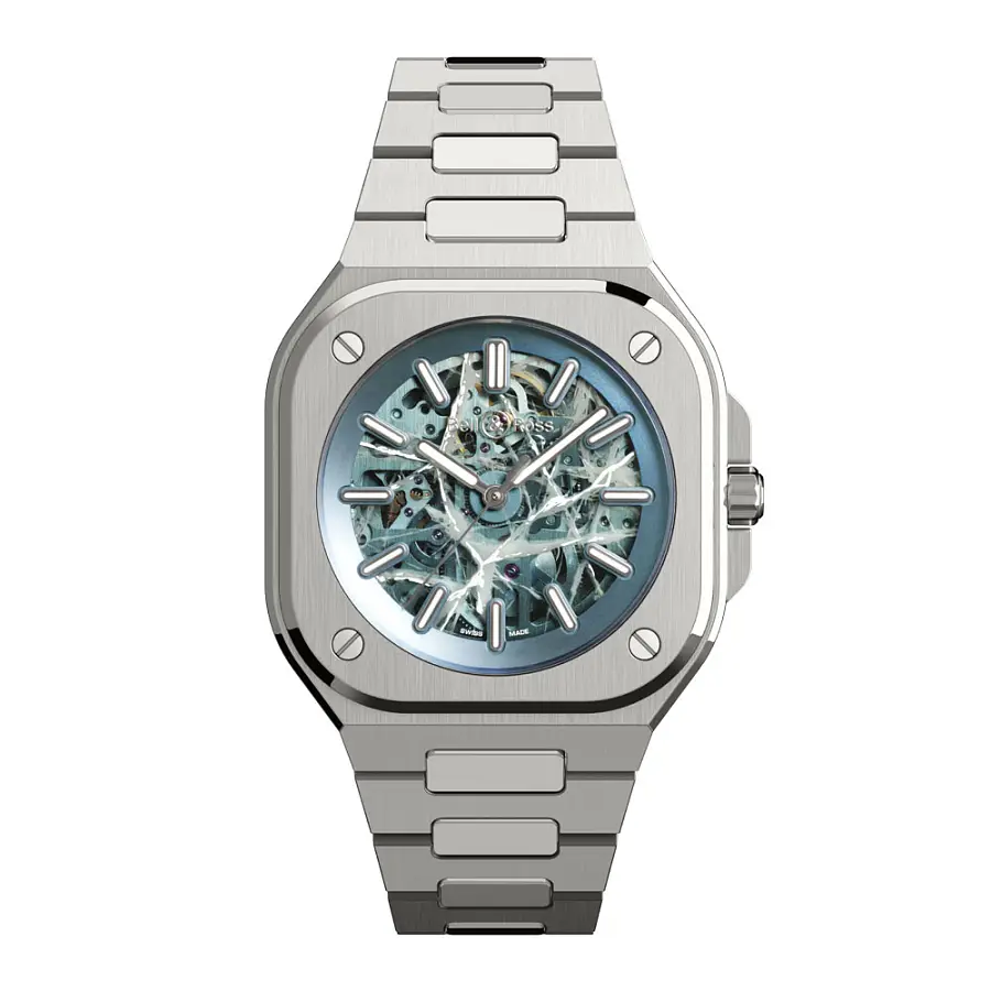 Bell & Ross BR-05 Skeleton Arctic Blue BR05A-AB-SKST/SST