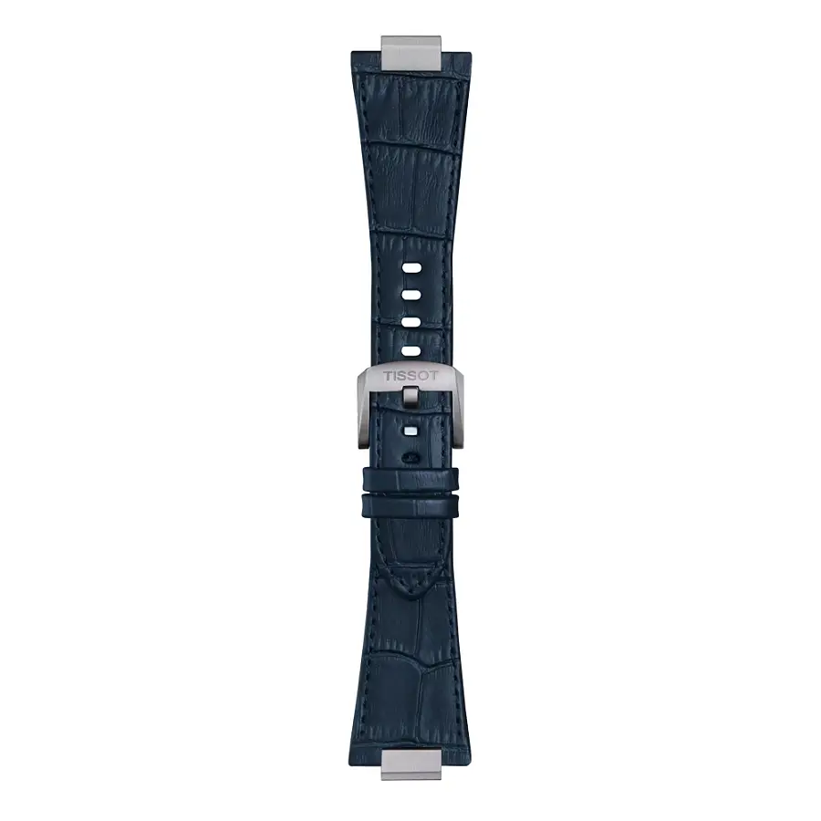 Tissot blue leather strap for PRX 42 mm T852.049.411