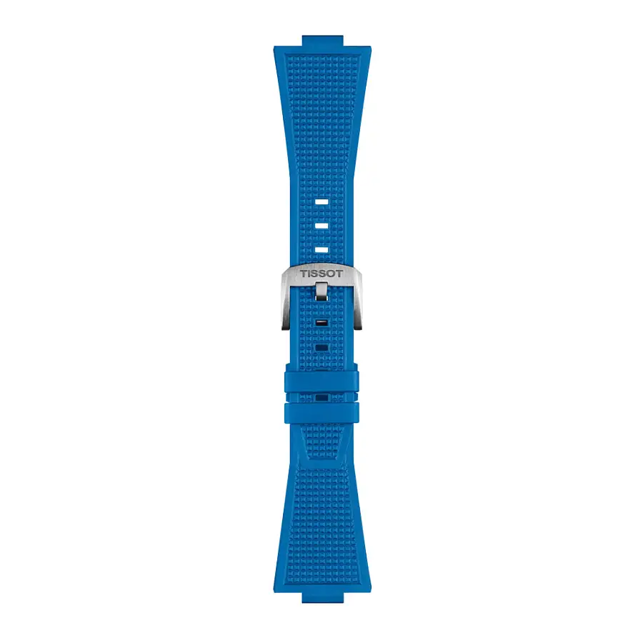 Tissot blue rubber strap for PRX 40 mm T852.049.577