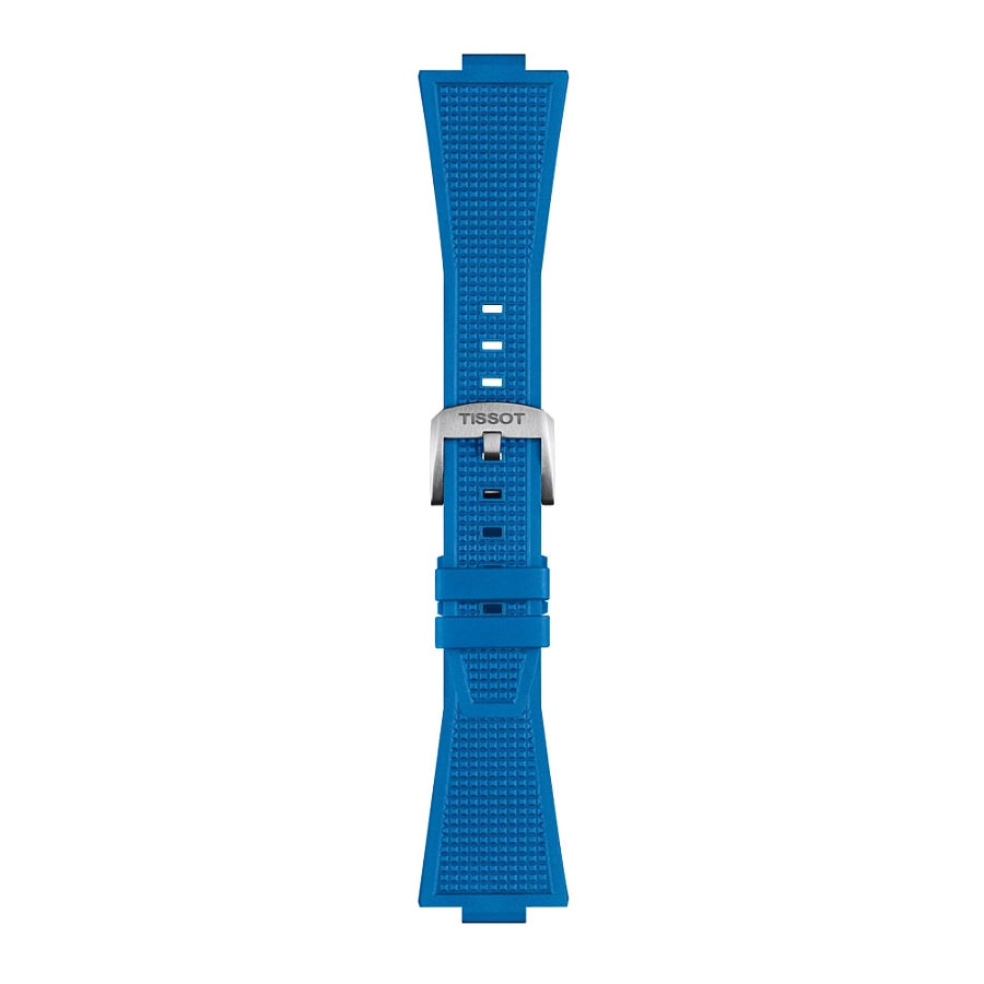 Tissot blue rubber strap for PRX 40 mm T852.049.577