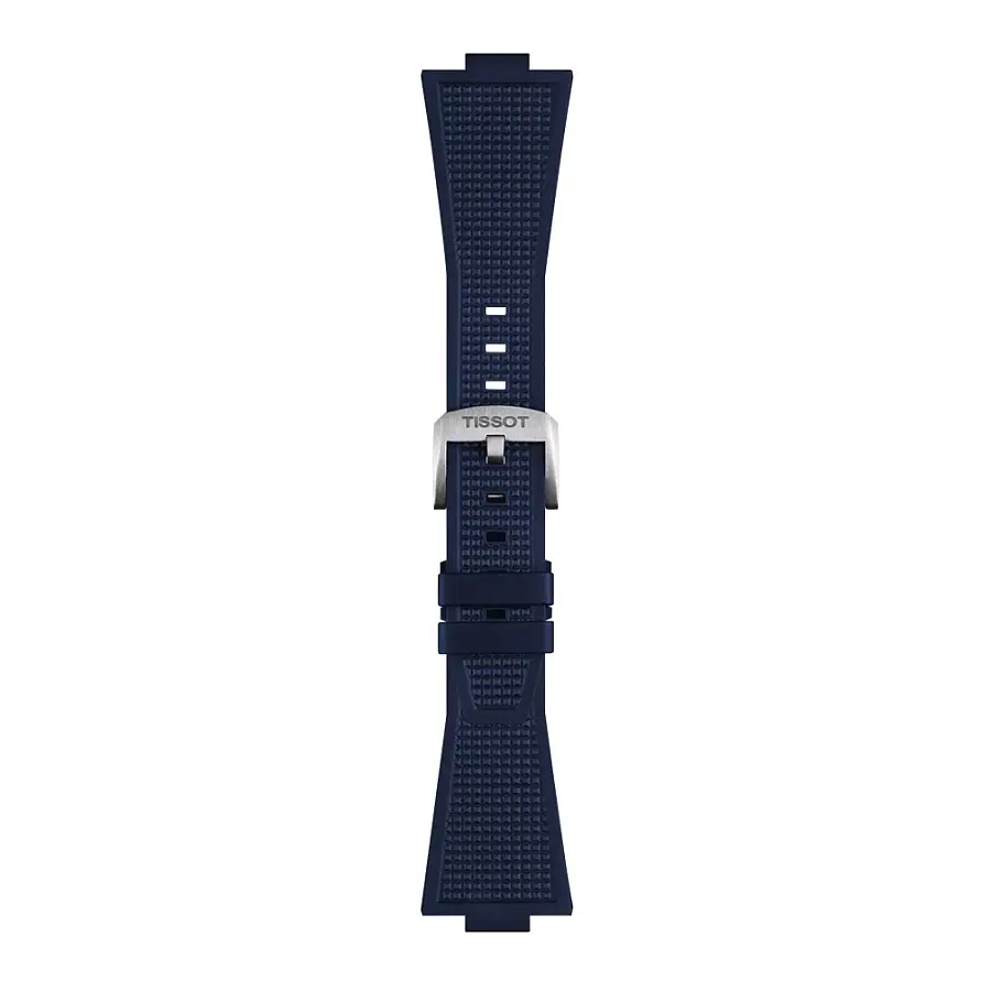 Tissot blue rubber strap for PRX 40 mm T852.049.050