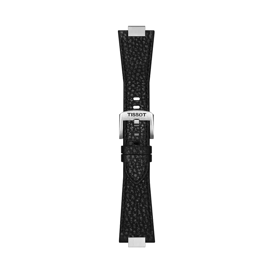 Tissot black leather strap for PRX 35 mm T852.049.990