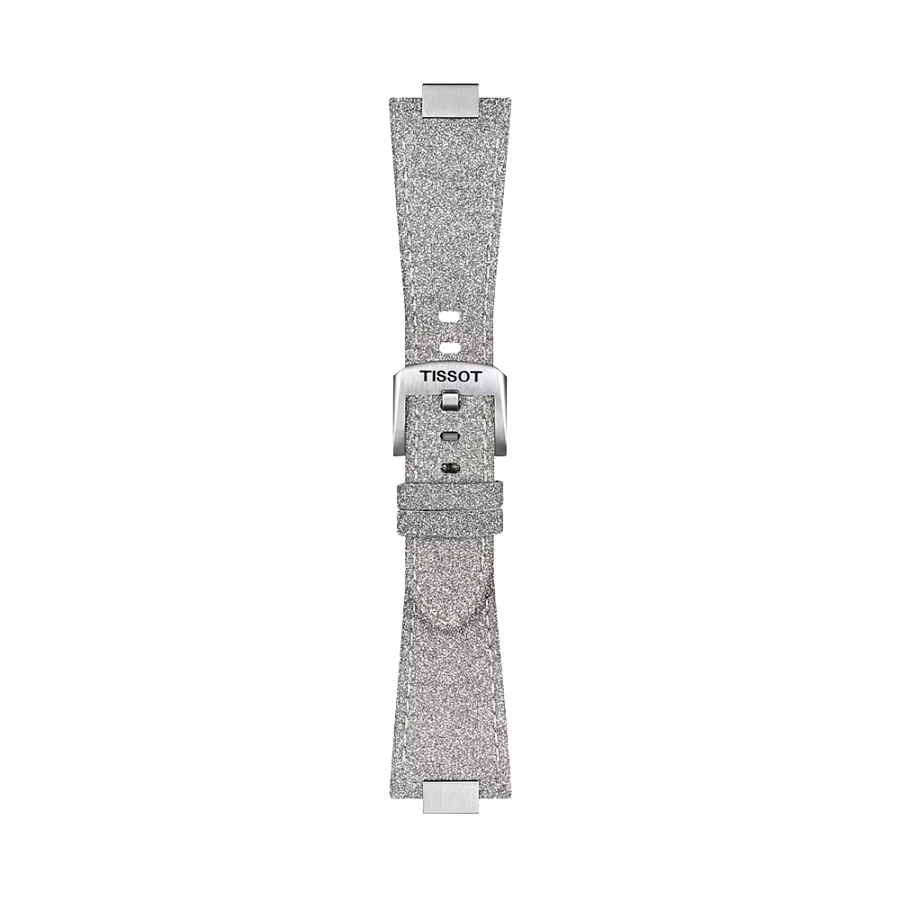 Tissot grey leather strap for PRX 35 mm T852.049.550