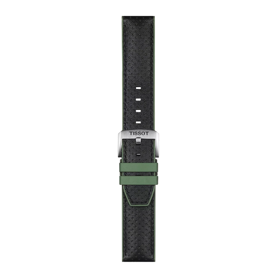 Tissot green and black strap 22 mm T852.046.787