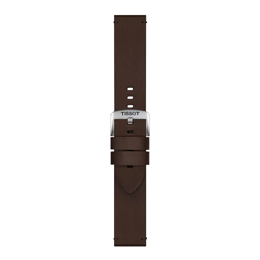 Tissot brown synthetic strap 22 mm T852.048.221