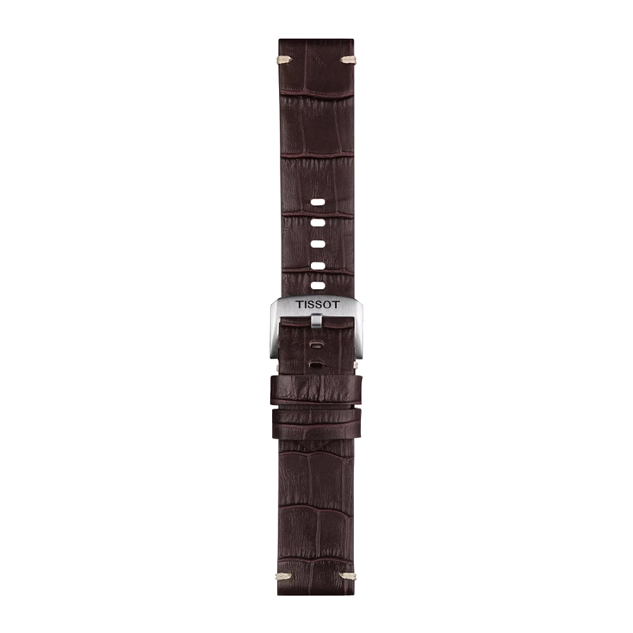 Tissot brown leather strap 22 mm T852.046.773
