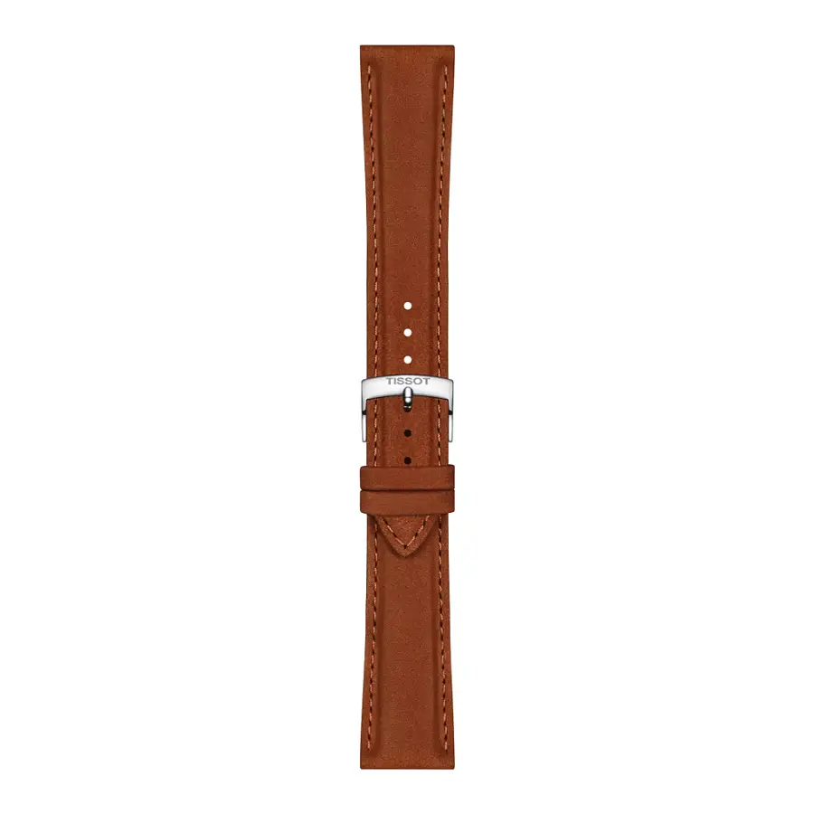 Camel leather strap Tissot 21 mm T852.048.229