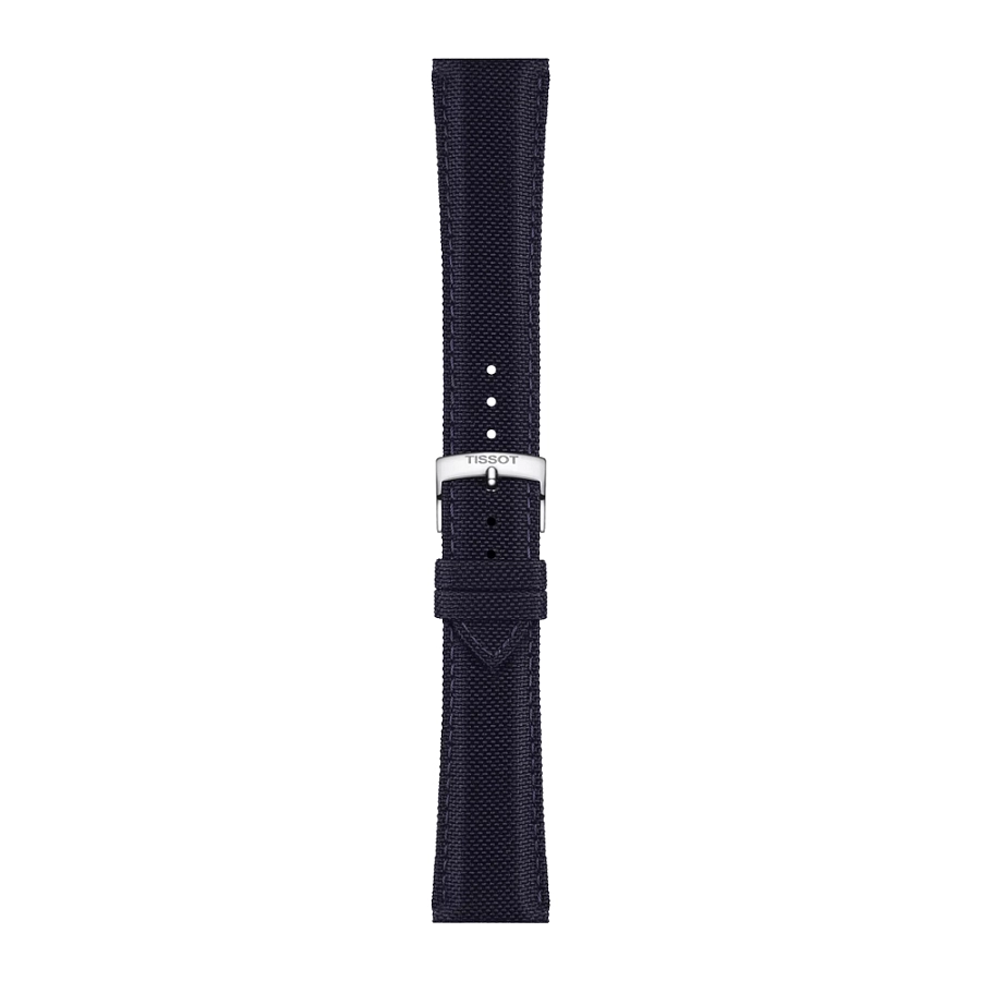 Blue textile strap Tissot 21 mm T852.048.185