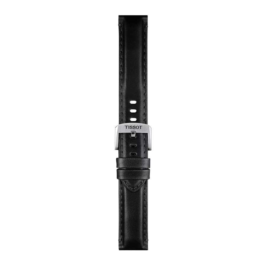 Black leather strap Tissot 20 mm T852.046.834