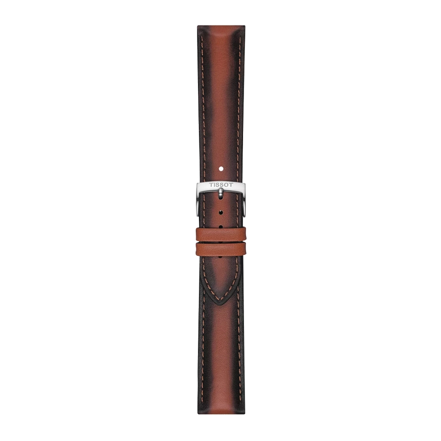 Brown leather strap Tissot 20 mm T852.046.842