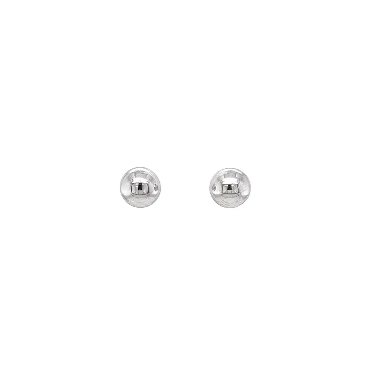 Women’s white gold stud earrings