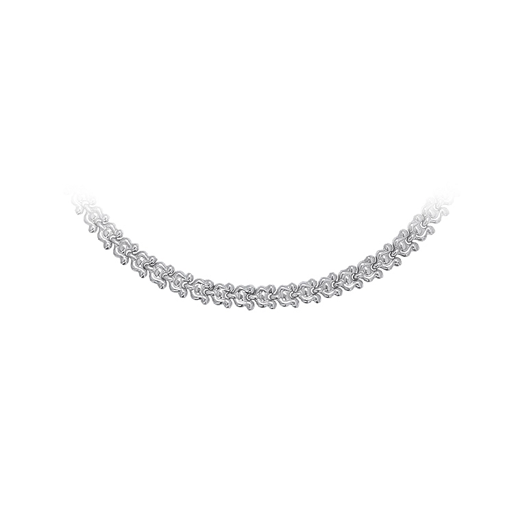 Women’s white gold necklace