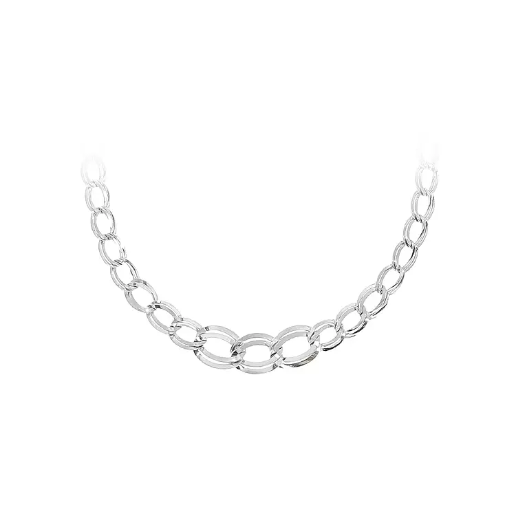 Women’s white gold necklace