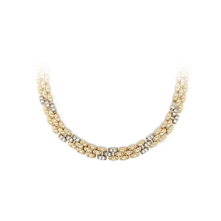 Exclusive Women’s Gold Necklace with Zirconia