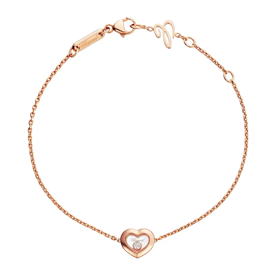 Gold Chopard Happy Diamonds Bracelet 85A054-5001
