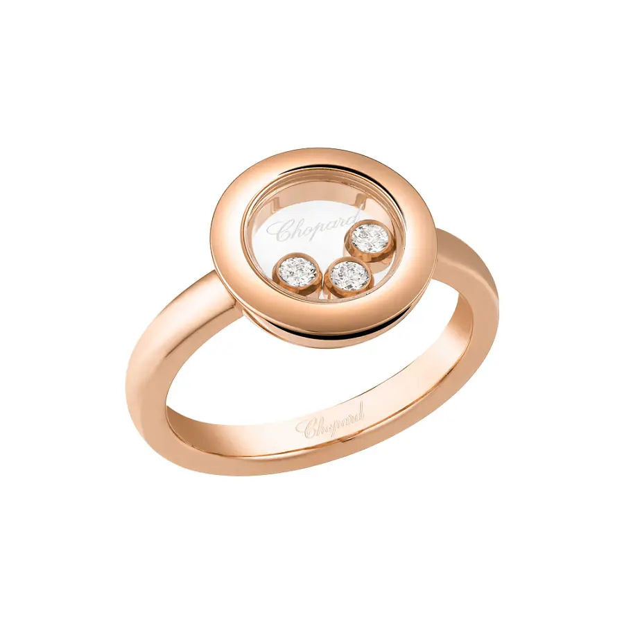 Gold Ring Chopard Happy Diamonds 82A018-5110