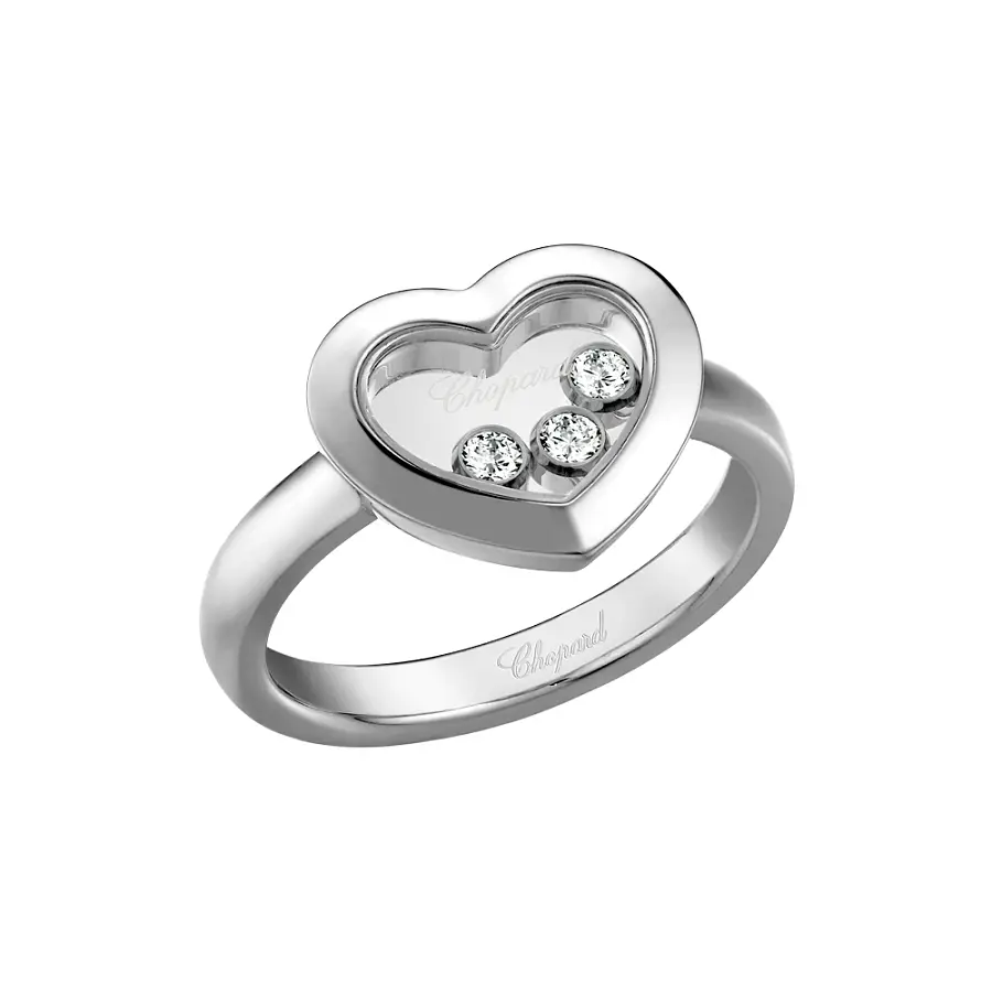 Gold Ring Chopard Happy Diamonds 82A611-1110