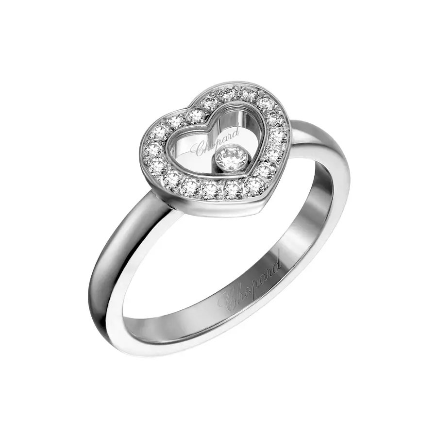 Gold Ring Chopard Happy Diamonds 82A054-1210