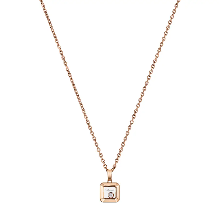 Gold Pendant Chopard Happy Diamonds 79A114-5001