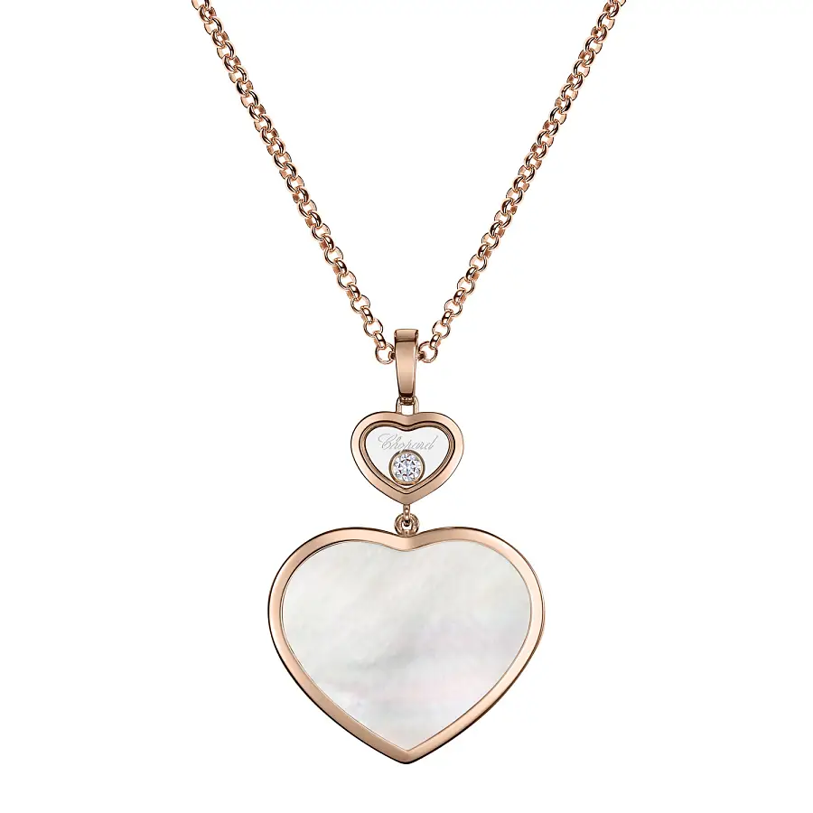 Gold Pendant Chopard Happy Hearts 79A075-5301