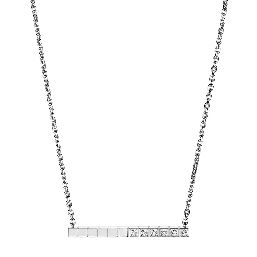 Gold Necklace Chopard Ice Cube Pure 817702-1002