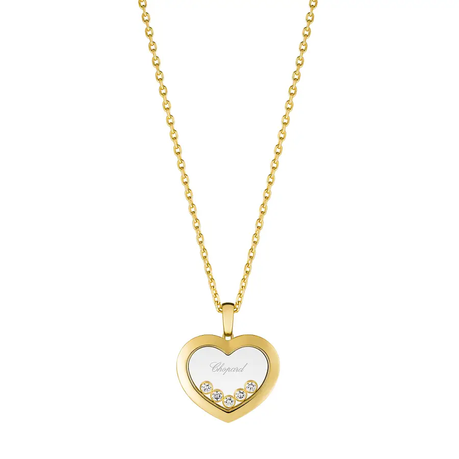 Gold Pendant Chopard Happy Diamonds 79A038-0001