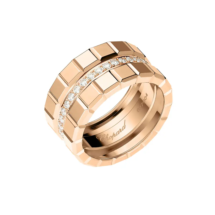 Gold Ring Chopard Ice Cube 827004-5044